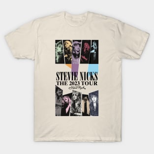 Stevie Nicks Vintage Rock Music 2023 Tour Live in Concert T-Shirt